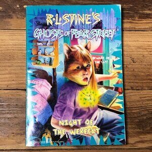 Ghosts of Fear Street: Night of the Werecat by: R.L. Stine, paperback book